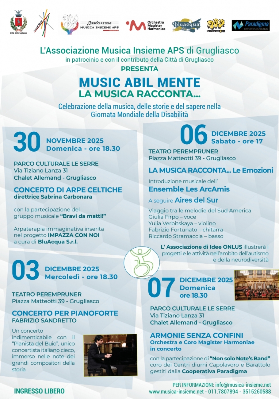 Locandina MUSIC ABIL MENTE